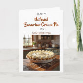 Frohen Nationaler Bayerischer Cremekuchentag! 27. Karte (Vorderseite)