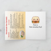 Frohen Nationaler Schinkentag | 18. Dezember Karte (Innenseite)