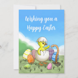 Frohen Ostern Feiertagskarte
