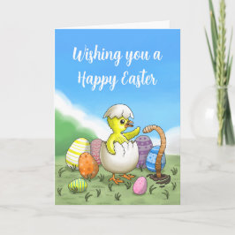 Frohen Ostern Feiertagskarte