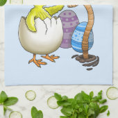 Frohen Ostern Geschirrtuch (Gefaltet)