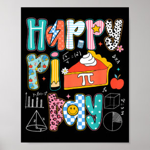 Frohen Pi-Tag Lustiger Mathe-Coach Lehrer Pi-Tag J Poster