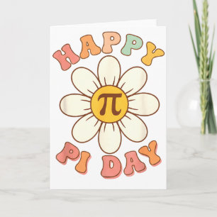 Frohen Pi-Tag Mathematik Mathelehrer Floral Kinder Karte