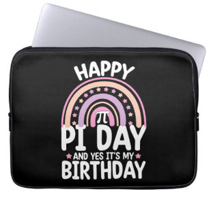 Frohen Pi-Tag Und Ja Es Ist Mein Geburtstag Mathe Laptopschutzhülle