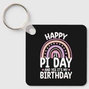 Frohen Pi-Tag Und Ja Es Ist Mein Geburtstag Mathe  Schlüsselanhänger