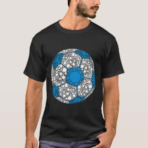 Frohen Punktetag 2025 Polka-Punkt-Fußball Byll Ver T-Shirt