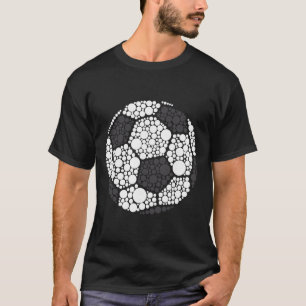 Frohen Punktetag 2025 Polka Punkt Fußball Ll Liebh T-Shirt