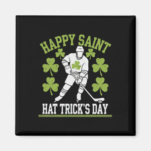 Frohen Sankt-Hattrick-Tag St. Patrick's Day Hock Magnet