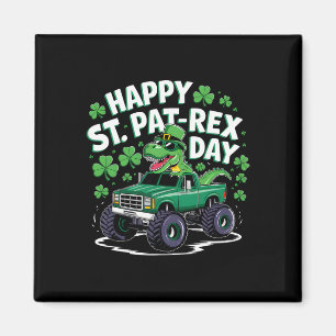 Frohen St Pat-rex Patricks Tag Dinosaurier Monster Magnet