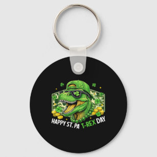 Frohen St Pat-rex Tag Dinosaur Camo St Patricks Da Schlüsselanhänger
