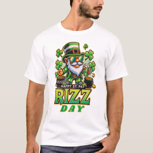 Frohen St. Pat Rizz Tag Lustige Geschenke für St. T-Shirt