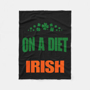 Frohen St Pat Trex Tag Dinosaur Kleinkind St Patri Fleecedecke