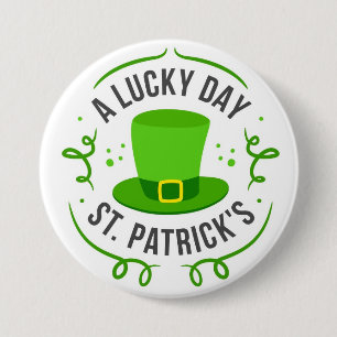 Frohen St. Patrick’s Tag Button
