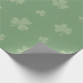 Frohen St. Patrick’s Tag Geschenkpapier (Ecke)