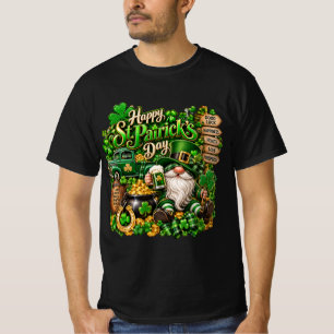 Frohen St. Patrick’s Tag Glücklicher Kobold T-Shirt