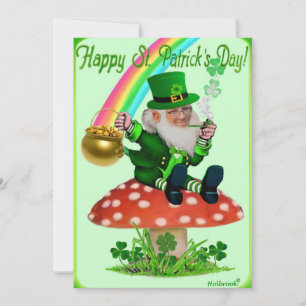 FROHEN ST. PATRICK-TAG FEIERTAGSKARTE