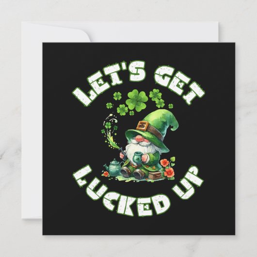 Frohen St. Patrick's Day  (Vorderseite)