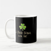 Frohen St. Patrick's Day auf Irisch - A Kaffeetasse (Links)