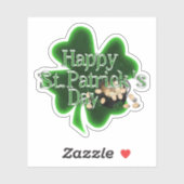 Frohen St. Patrick's Day! Aufkleber (Blatt)