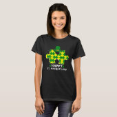 Frohen St. Patrick's Day Autismus T-Shirt (Vorne ganz)