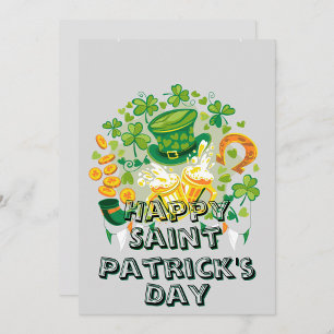 Frohen St. Patrick's Day  Feiertagskarte