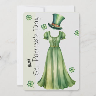 Frohen St. Patrick's Day Feiertagskarte