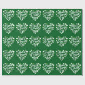 Frohen St. Patrick's Day Geschenkpapier (Flach)