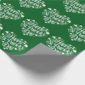 Frohen St. Patrick's Day Geschenkpapier (Ecke)
