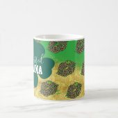 Frohen St. Patrick's Day Gesegnete Mutter Mama  Kaffeetasse (Mittel)