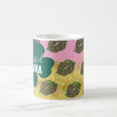 Frohen St. Patrick's Day Gesegnete Mutter Mama  Kaffeetasse (Mittel)