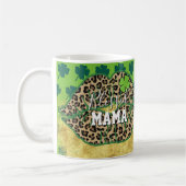 Frohen St. Patrick's Day Gesegnete Mutter Mama Lip Kaffeetasse (Links)