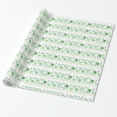 Frohen St. Patrick's Day Glück Geschenkpapier (Ungerollt)