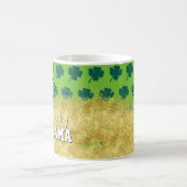 Frohen St. Patrick's Day Glückliche Mutter Mama Li Kaffeetasse (Mittel)