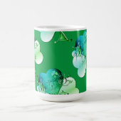 "Frohen St. Patrick's Day" Handgeschrieben mit Sha Kaffeetasse (Mittel)