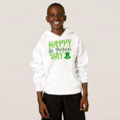Frohen St. Patrick's Day Hoodie (Vorne ganz)