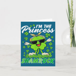 Frohen St. Patrick's Day, ich bin die Prinzessin S Karte
