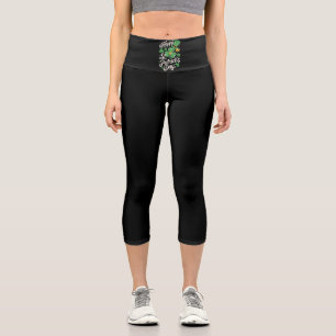 Frohen St. Patrick's Day irische Herkunft St Patty Capri Leggings