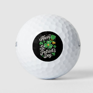 Frohen St. Patrick's Day Irisches Erbe St Patty's  Golfball