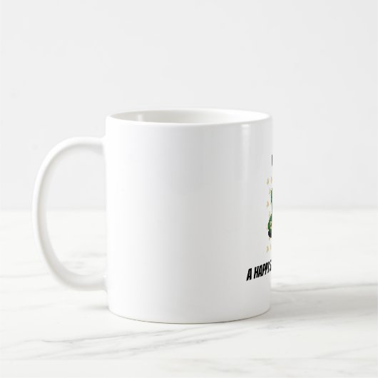 Frohen St. Patrick's Day Kaffeetasse (Links)