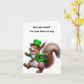 Frohen St. Patrick's Day Karte (Gelbe Blume)