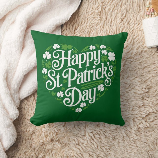 Frohen St. Patrick's Day  Kissen (Decke)