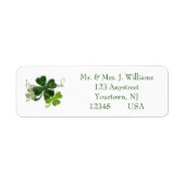 Frohen St. Patrick's Day Kleeblatt  (Vorne)