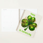 Frohen St. Patrick's Day Kleeblatt Musik Planer (Anzeige)