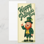 Frohen St. Patrick's Day Kleiner Kobold (Vorne/Hinten)