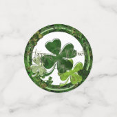 Frohen St. Patrick's Day Konfetti (Klein Vorderseite)