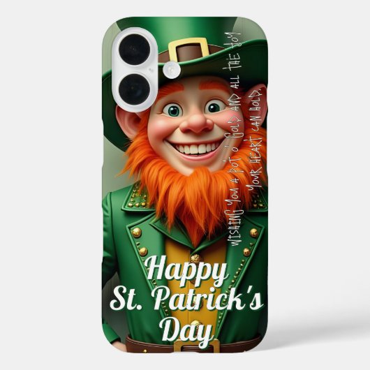 Frohen St. Patrick's Day Leprechaun Case-Mate iPhone Hülle (Rückseite)