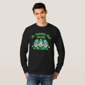 Frohen St. Patrick's Day Leprechauns T-Shirt (Vorne ganz)