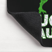 Frohen St. Patrick's Day Luckysaurus Dinosaur Sham Mousepad (Ecke)