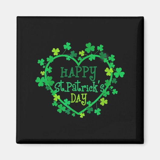 Frohen St. Patrick's Day Lustiger Heiliger Patrick Magnet (Vorne)