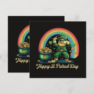 Frohen St. Patrick's Day Lustiger Leprechaun